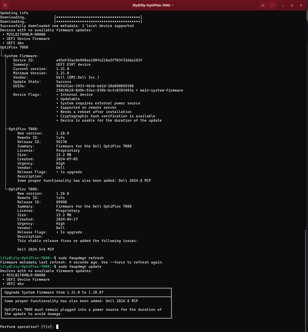 AnduinOS Upgrade Firmware